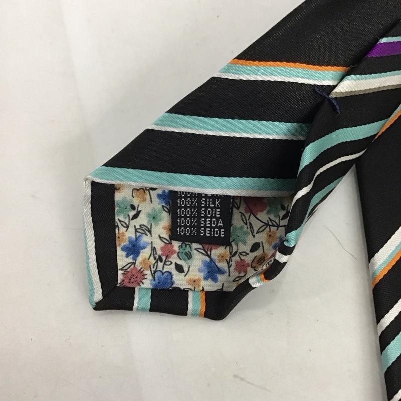 ポールスミス Paul Smith ネクタイ ネクタイ シルク ストライプ マルチカラー / マルチカラー /  メンズ USED 古着 中古 10125663