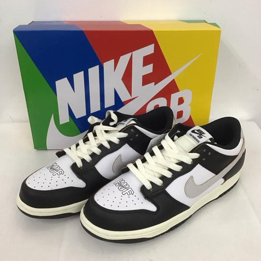 ナイキ NIKE スニーカー スニーカー FD8775 SB DUNK LOW OG QS HUF 27.5cm 箱有 27.5cm ロゴ、文字 黒 / ブラック / X 白 / ホワイト /  メンズ USED 古着 中古 10125668