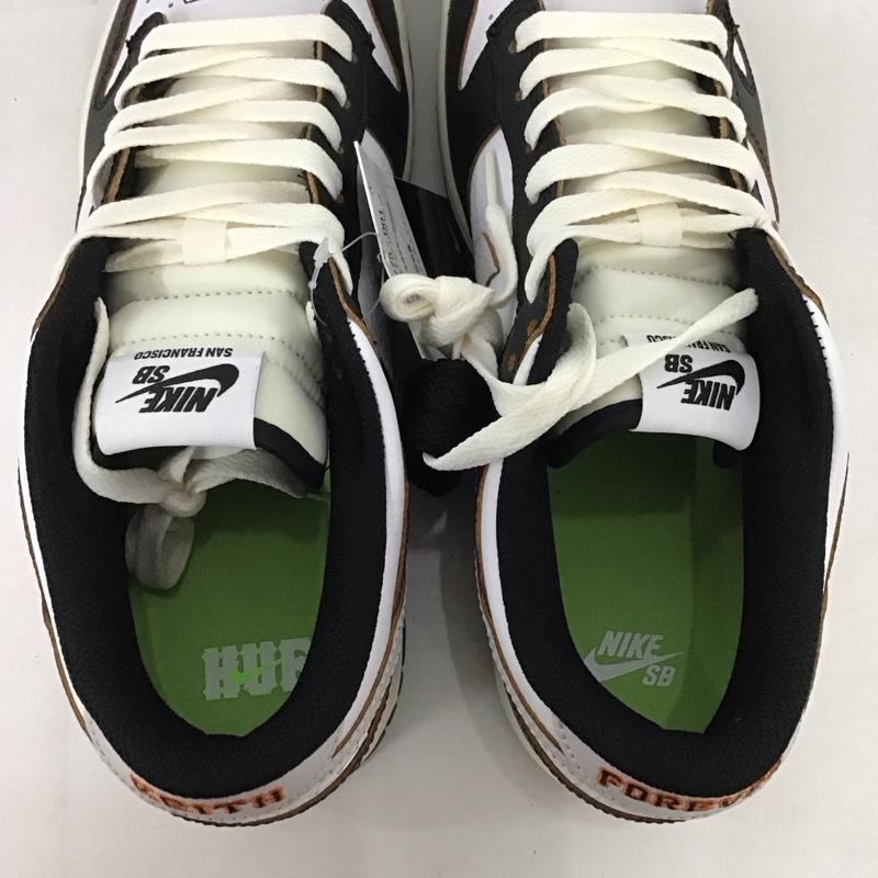 ナイキ NIKE スニーカー スニーカー FD8775 SB DUNK LOW OG QS HUF 27.5cm 箱有 27.5cm ロゴ、文字 黒 / ブラック / X 白 / ホワイト /  メンズ USED 古着 中古 10125668