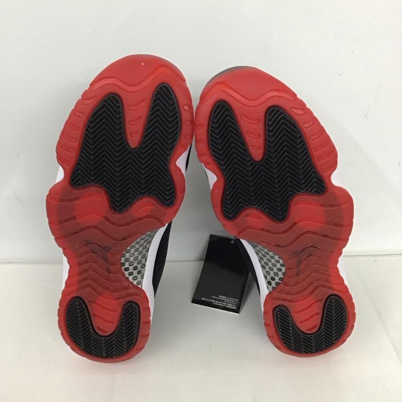 ナイキ NIKE スニーカー スニーカー DB5457-061 Bred Velvet WMNS AIR JORDAN 11 RETRO 28cm 箱有 28.0cm ワンポイント 黒 / ブラック / X 白 / ホワイト / X 赤 / レッド /  メンズ USED 古着 中古 10125671