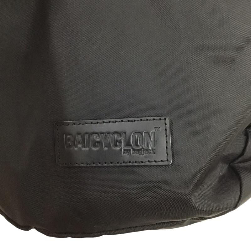 古着 USED ショルダーバッグ ショルダーバッグ 大容量ショルダーバッグ BAICYCLON by Bagjack ロゴ、文字 黒 / ブラック /  メンズ USED 古着 中古 10125675