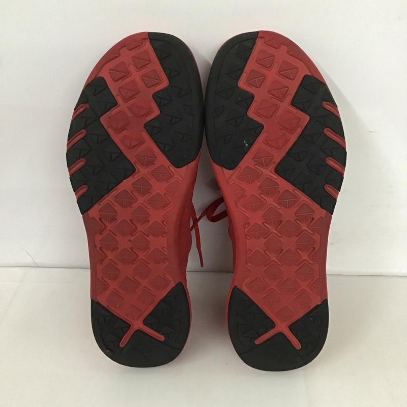 プーマ PUMA スニーカー スニーカー 191731-03 SOFT FORM イグナイト コンテンダー ニット 25cm 25.0cm ロゴ、文字 赤 / レッド / X 黒 / ブラック /  メンズ USED 古着 中古 10125679