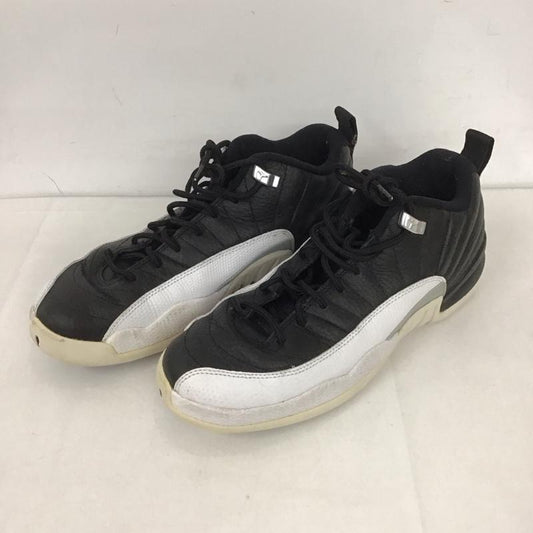 ナイキ NIKE スニーカー スニーカー 308305-004 AIR JORDAN 12 RETO LOW 24.5cm 24.5cm ロゴ、文字 黒 / ブラック / X 白 / ホワイト /  メンズ USED 古着 中古 10125680