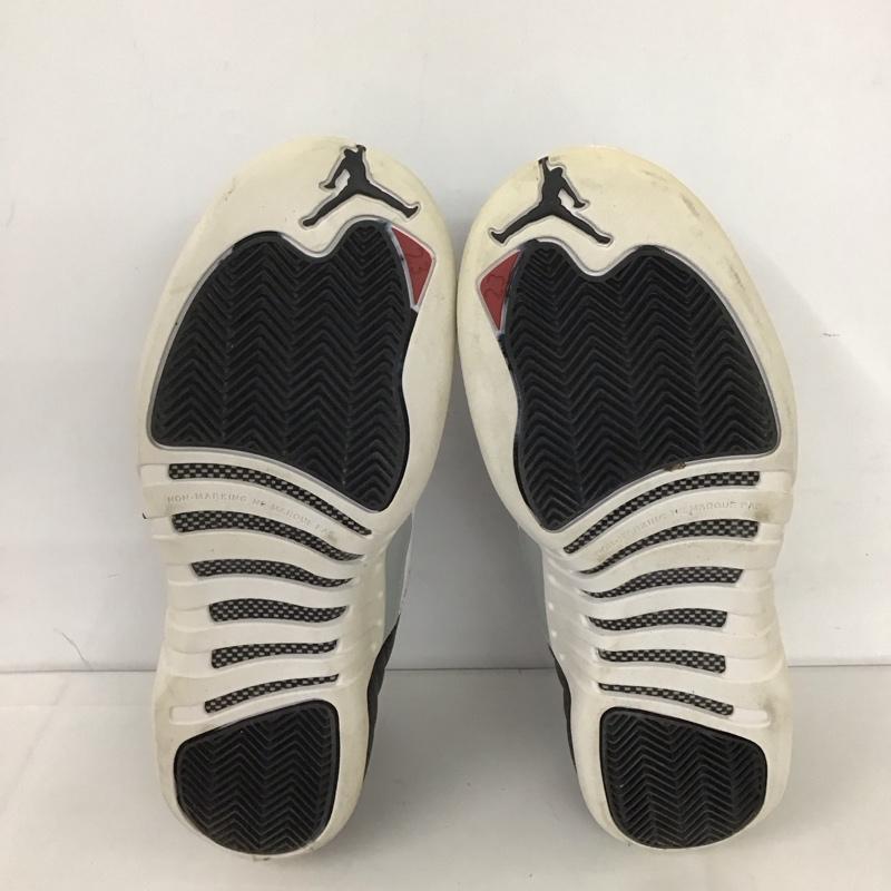 ナイキ NIKE スニーカー スニーカー 308305-004 AIR JORDAN 12 RETO LOW 24.5cm 24.5cm ロゴ、文字 黒 / ブラック / X 白 / ホワイト /  メンズ USED 古着 中古 10125680
