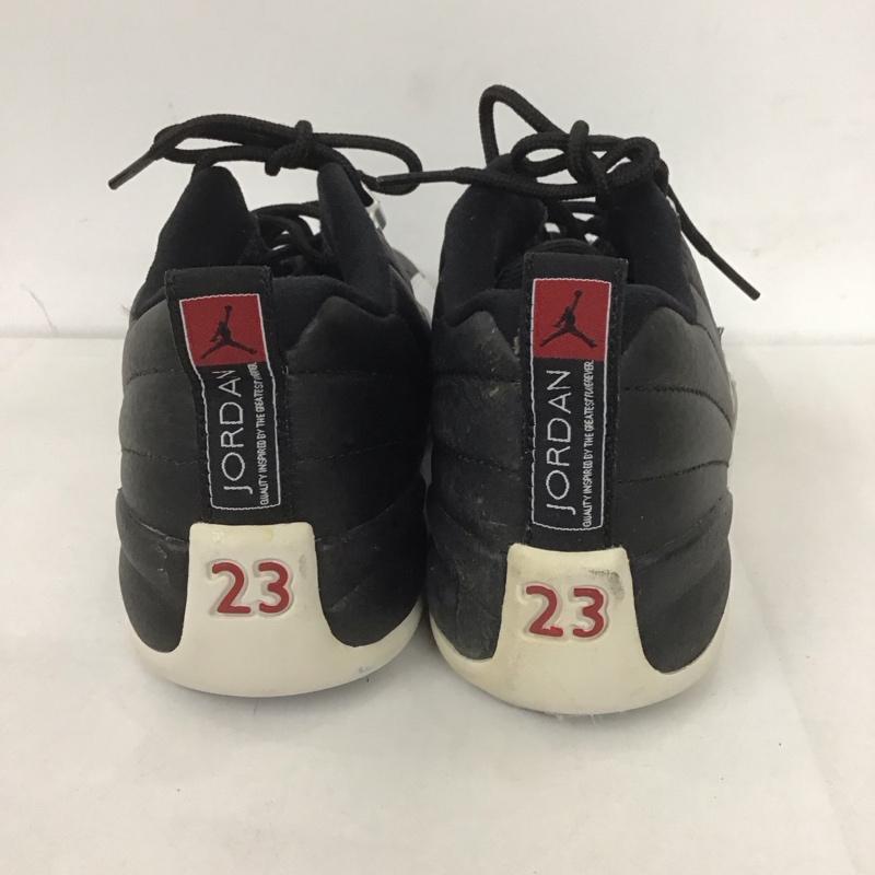ナイキ NIKE スニーカー スニーカー 308305-004 AIR JORDAN 12 RETO LOW 24.5cm 24.5cm ロゴ、文字 黒 / ブラック / X 白 / ホワイト /  メンズ USED 古着 中古 10125680