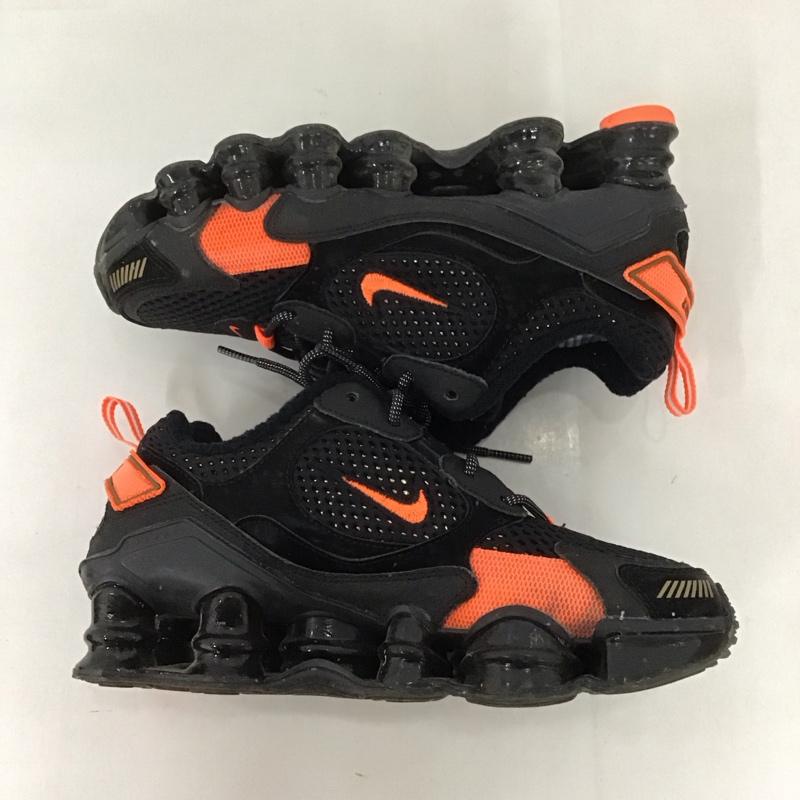 ナイキ NIKE スニーカー スニーカー CK2085-001 W Shox TL Nova 22.5cm 箱有 22.5cm ロゴ、文字 黒 / ブラック / X 橙 / オレンジ /  レディース USED 古着 中古 10125681