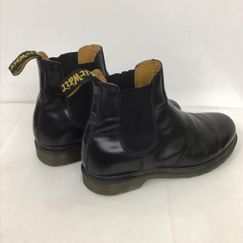 ドクターマーチン Dr.Martens ブーツ 一般 AW501 サイドゴアブーツ 2976 UK8 US：9 ロゴ、文字 黒 / ブラック /  メンズ USED 古着 中古 10125683