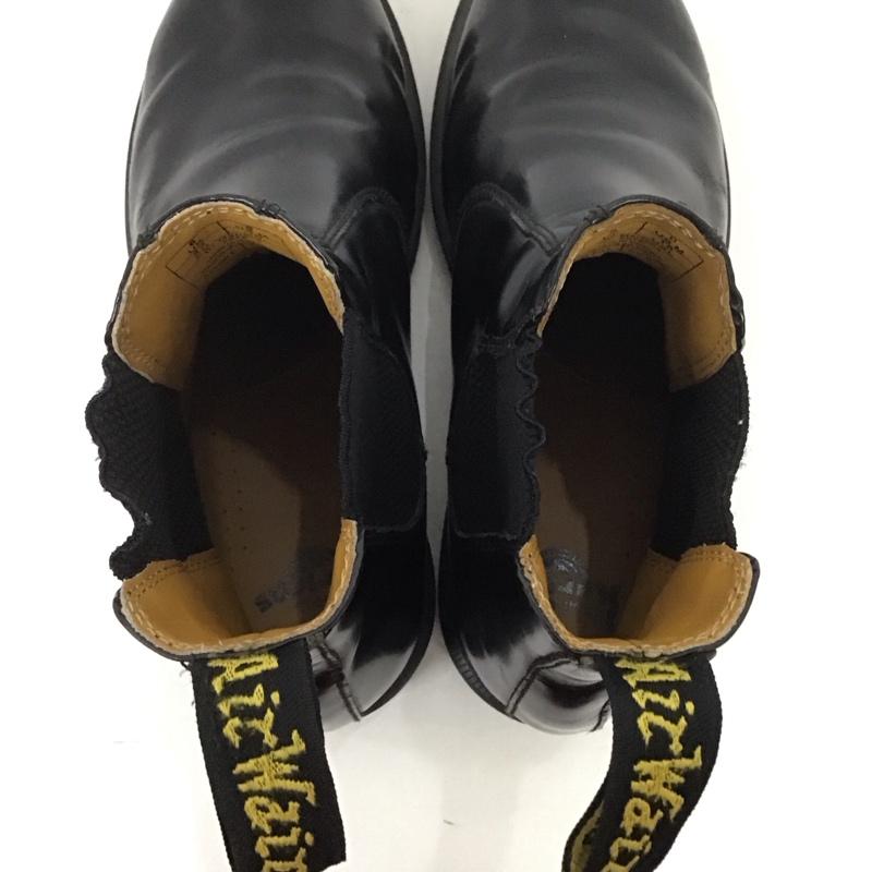 ドクターマーチン Dr.Martens ブーツ 一般 AW501 サイドゴアブーツ 2976 UK8 US：9 ロゴ、文字 黒 / ブラック /  メンズ USED 古着 中古 10125683