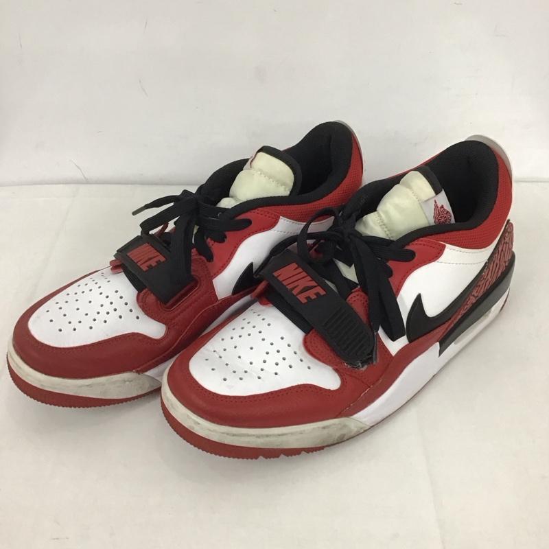 ナイキ NIKE スニーカー スニーカー CD7069-116 AIR JORDAN LEGACY 312 LOW 27cm 27.0cm ロゴ、文字 白 / ホワイト / X 黒 / ブラック / X 赤 / レッド /  メンズ USED 古着 中古 10125685