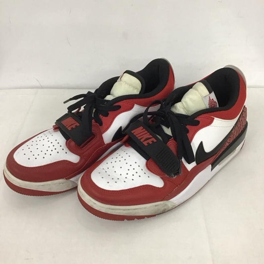 ナイキ NIKE スニーカー スニーカー CD7069-116 AIR JORDAN LEGACY 312 LOW 27cm 27.0cm ロゴ、文字 白 / ホワイト / X 黒 / ブラック / X 赤 / レッド /  メンズ USED 古着 中古 10125685
