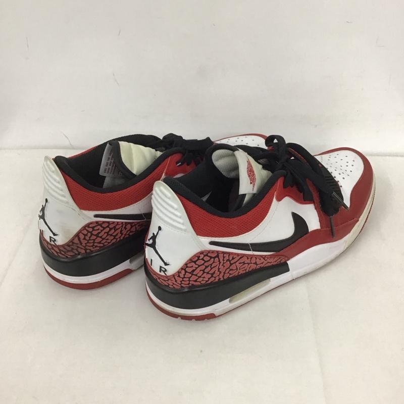 ナイキ NIKE スニーカー スニーカー CD7069-116 AIR JORDAN LEGACY 312 LOW 27cm 27.0cm ロゴ、文字 白 / ホワイト / X 黒 / ブラック / X 赤 / レッド /  メンズ USED 古着 中古 10125685