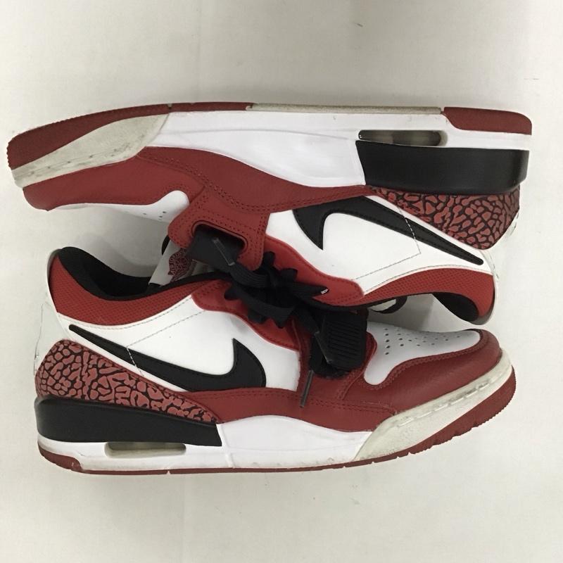 ナイキ NIKE スニーカー スニーカー CD7069-116 AIR JORDAN LEGACY 312 LOW 27cm 27.0cm ロゴ、文字 白 / ホワイト / X 黒 / ブラック / X 赤 / レッド /  メンズ USED 古着 中古 10125685