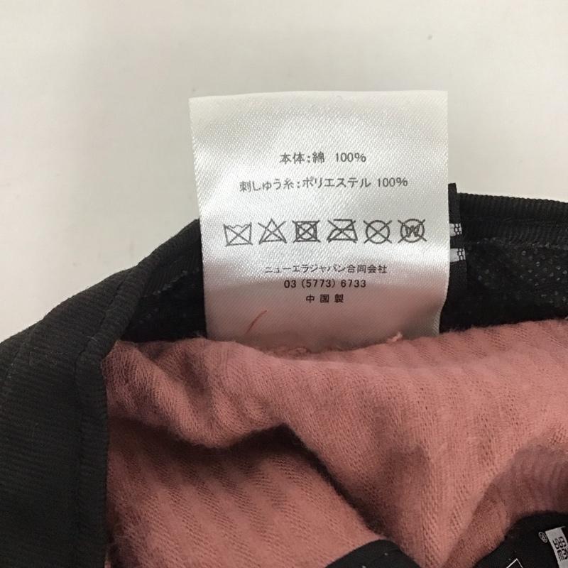ニューエラ NEW ERA 帽子 ハット コーデュロイ バケットハット バケハ ロゴ、文字 桃 / ピンク /  レディース USED 古着 中古 10125688