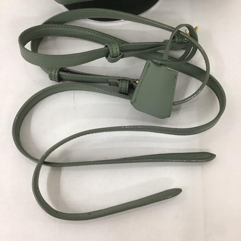 チャールズアンドキース charles&keith ハンドバッグ ハンドバッグ 31220006 エノラ テクスチャードダブルハンドルストラクチャードバッグ ショルダー 2way ロゴ、文字 薄緑 / ライトグリーン / X 金 / ゴールド /  レディース USED 古着 中古 10125691