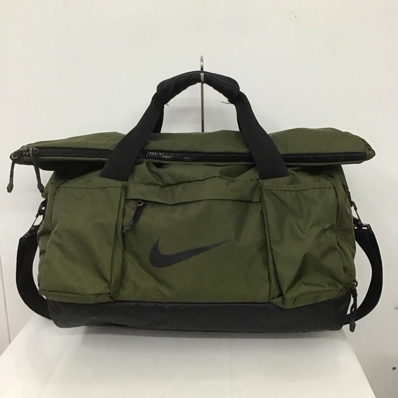 ナイキ NIKE ボストンバッグ ボストンバッグ BA5568 ヴェイパー スピード ダッフル M スポーツバッグ ロゴ、文字 黒 / ブラック / X カーキ / カーキ /  メンズ USED 古着 中古 10125695