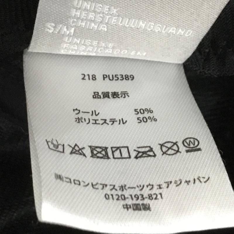 コロンビア Columbia 帽子 ハット 218 PU5389 ウール混 ロゴ、文字 紺 / ネイビー /  メンズ USED 古着 中古 10125701