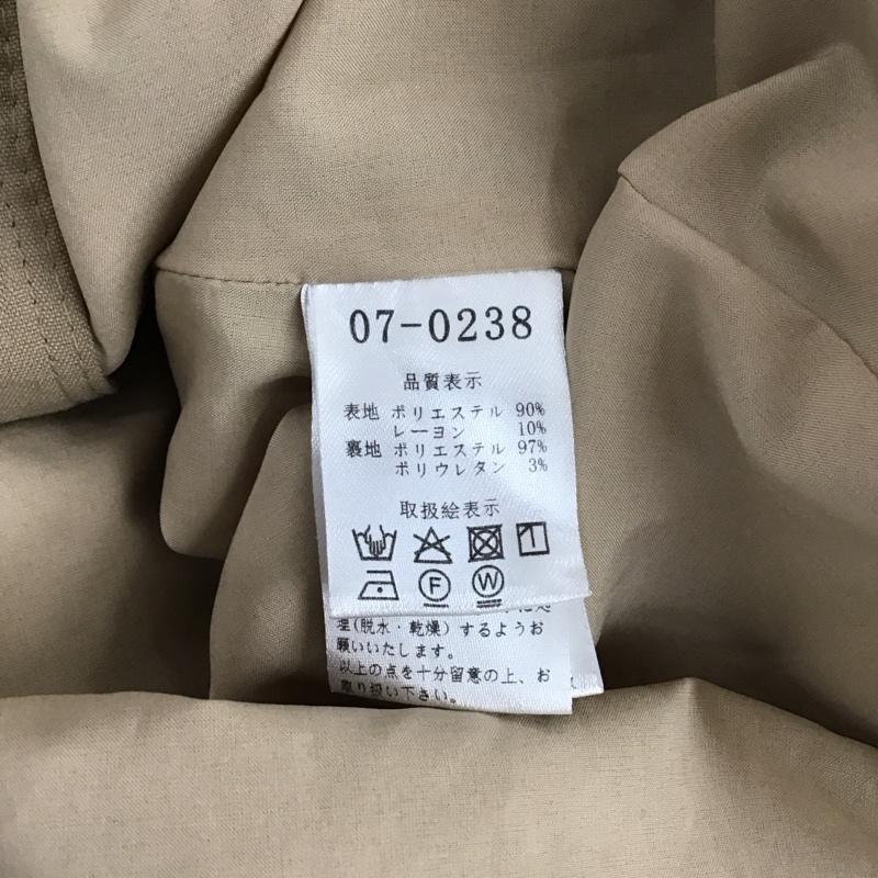 アルシーヴ archives ワンピース ロングスカート 07-0238 配色ステッチ 前開き Vネック 無地 ベージュ / ベージュ /  レディース USED 古着 中古 10125704
