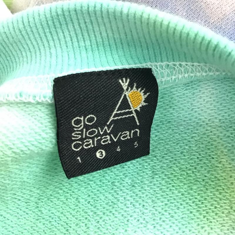 ゴースローキャラバン go slow caravan トレーナー 長袖 352605 タイダイ染め スウェット クルーネック 3 ロゴ、文字 マルチカラー / マルチカラー /  メンズ USED 古着 中古 10125711