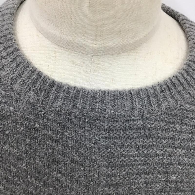 ピーエスポールスミス PS Paul Smith ニット、セーター 長袖 PY-5C-71807 クルーネック M  灰 / グレー /  メンズ USED 古着 中古 10125714