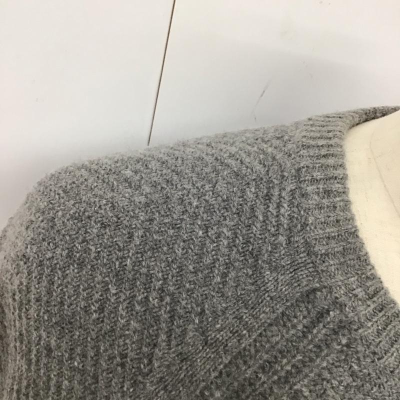 ピーエスポールスミス PS Paul Smith ニット、セーター 長袖 PY-5C-71807 クルーネック M  灰 / グレー /  メンズ USED 古着 中古 10125714