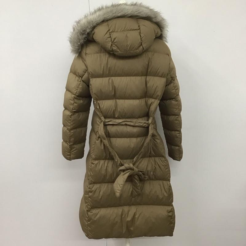 ユニクロ UNIQLO ジャケット、上着 ダウンジャケット 212-409122 ダウンジャケット アウター ジップアップジャケット L 無地 ベージュ / ベージュ /  レディース USED 古着 中古 10125718