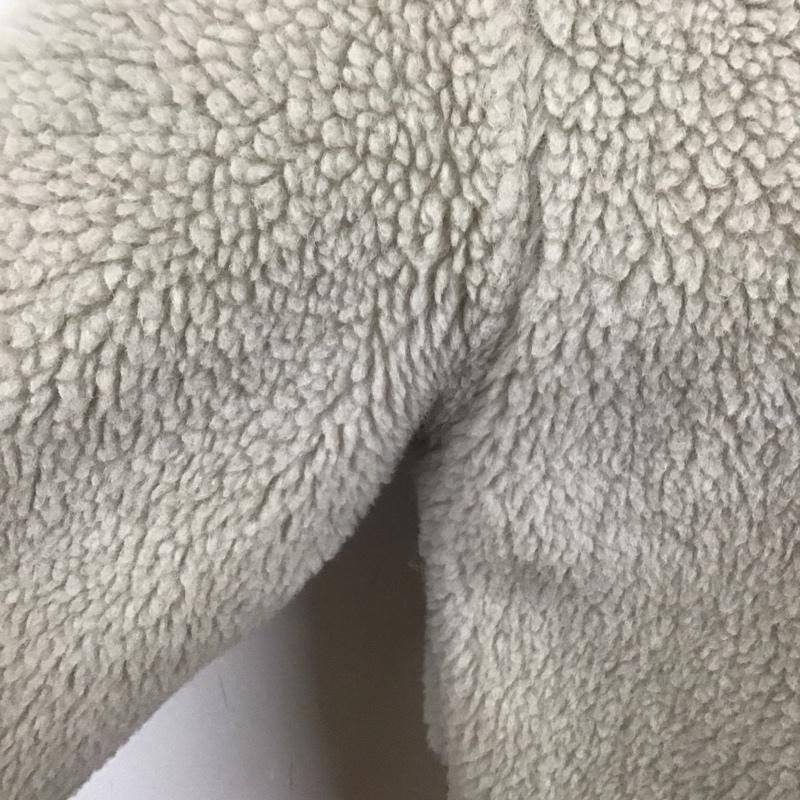 パタゴニア patagonia ジャケット、上着 ジャケット、ブレザー 22945fa23 フリースジャケット スタンドカラー アウター S ロゴ、文字 ベージュ / ベージュ /  レディース USED 古着 中古 10125719