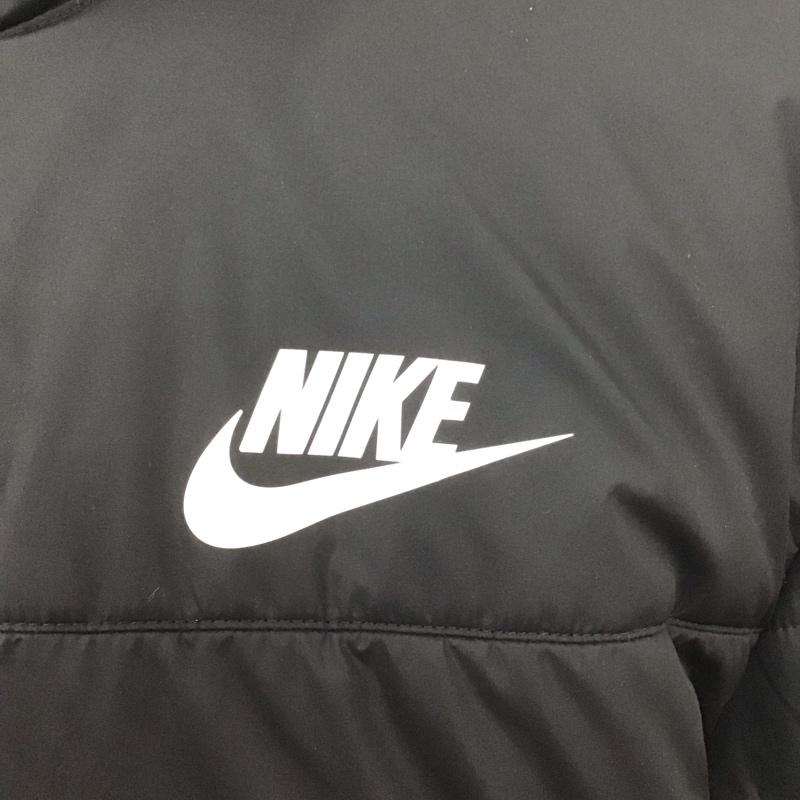 ナイキ NIKE ジャケット、上着 ダウンジャケット bv4684-010 ダウンジャケット アウター ジップアップジャケット XXL ロゴ、文字 黒 / ブラック /  メンズ USED 古着 中古 10125723