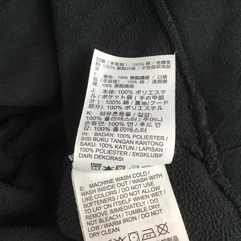 ナイキ NIKE パーカー 長袖 cd3157-010 スウェットパーカー プルオーバー L ロゴ、文字 黒 / ブラック /  メンズ USED 古着 中古 10125728