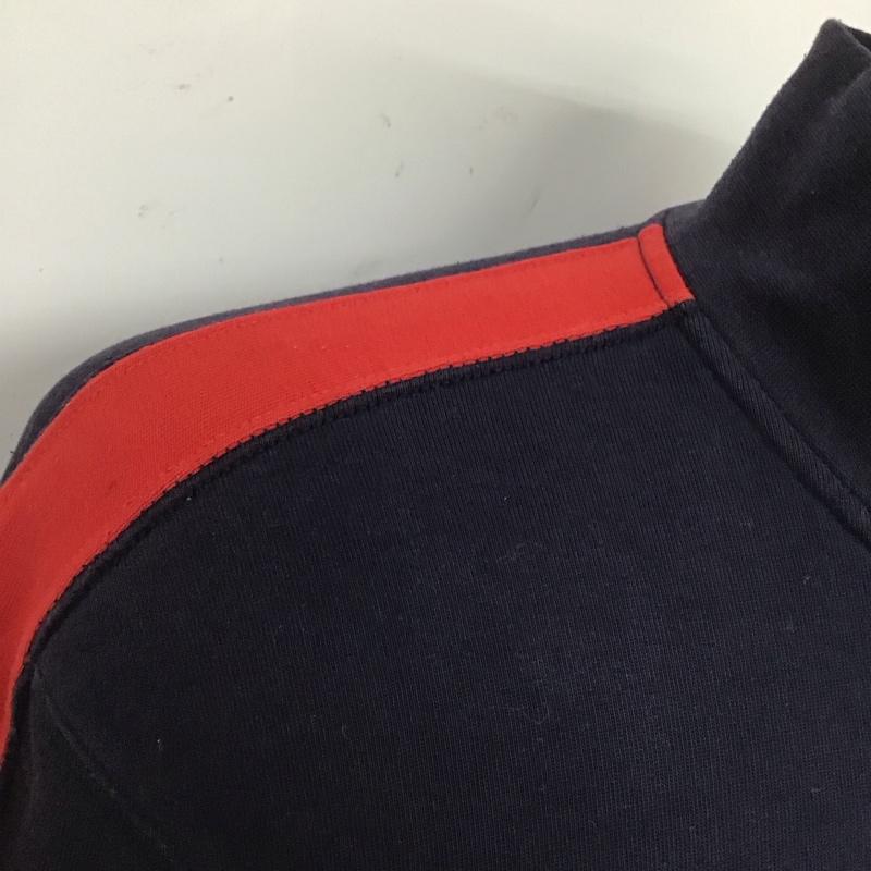 ポロラルフローレン POLO RALPH LAUREN ジャケット、上着 ジャケット、ブレザー ジップアップジャケット サイドライン スウェットジャケット L ロゴ、文字 紺 / ネイビー /  メンズ USED 古着 中古 10125732