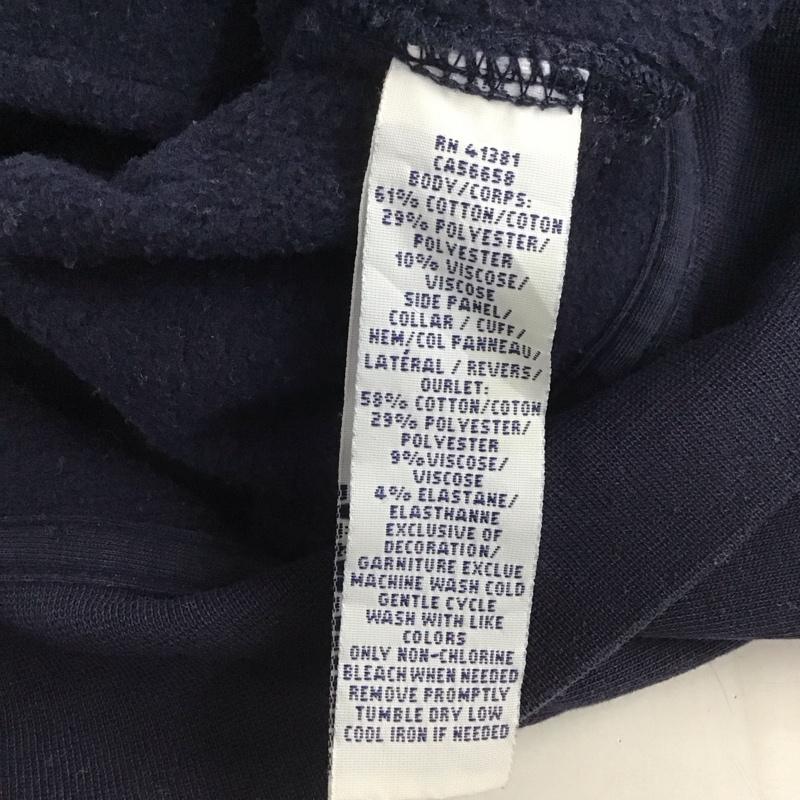 ポロラルフローレン POLO RALPH LAUREN ジャケット、上着 ジャケット、ブレザー ジップアップジャケット サイドライン スウェットジャケット L ロゴ、文字 紺 / ネイビー /  メンズ USED 古着 中古 10125732