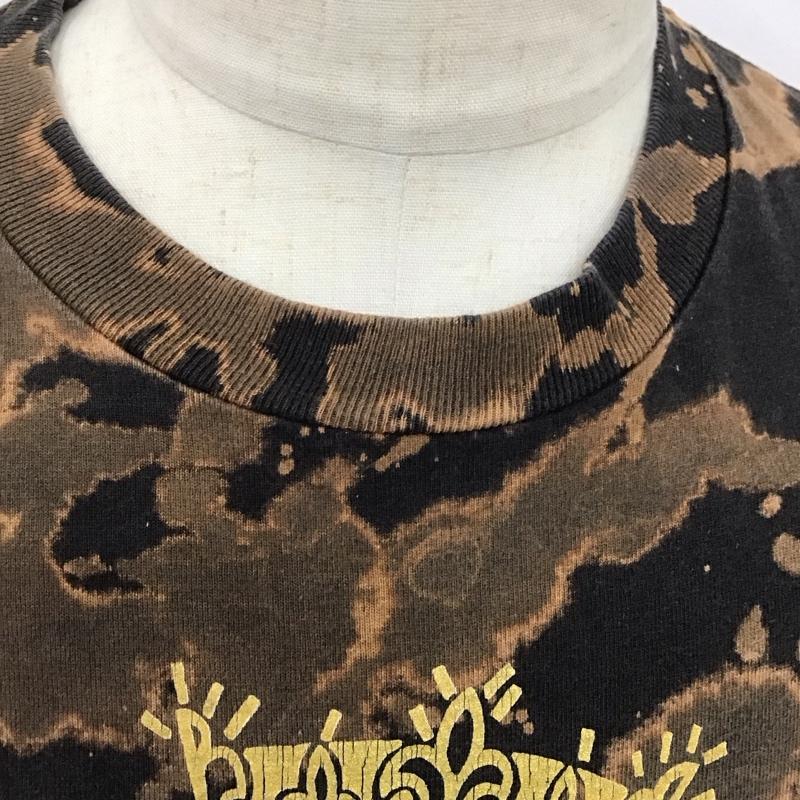 ステューシー STUSSY Tシャツ 半袖 半袖カットソー プリントTシャツ クルーネックカットソー L プリント マルチカラー / マルチカラー /  メンズ USED 古着 中古 10125737