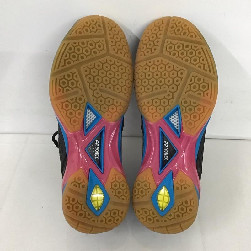 ヨネックス YONEX カジュアルシューズ カジュアルシューズ SHBELSZ バドミントンシューズ ユニセックス パワークッション エクリプションＺ 25.0cm 無地 黒 / ブラック / X マルチカラー / マルチカラー /  レディース USED 古着 中古 10125751