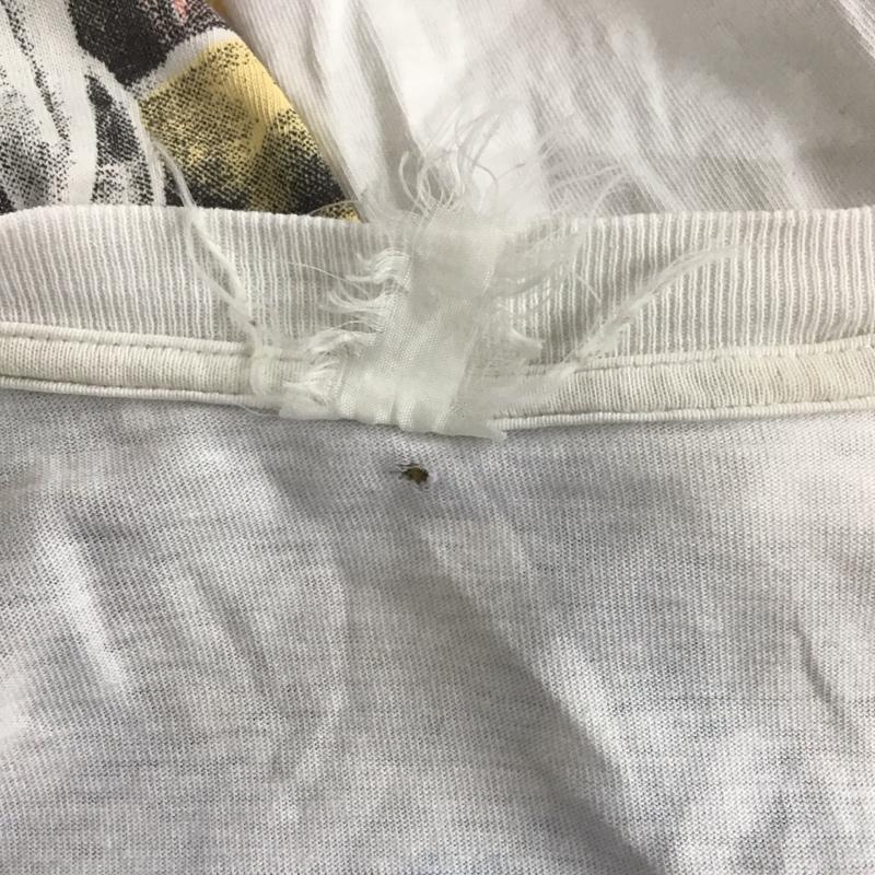 古着 USED Tシャツ 半袖 半袖カットソー プリントTシャツ クルーネックカットソー 古着 プリント 白 / ホワイト /  メンズ USED 古着 中古 10125765