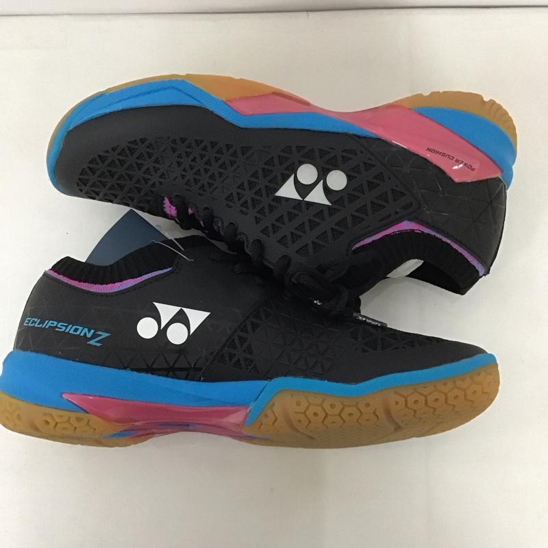 ヨネックス YONEX カジュアルシューズ カジュアルシューズ SHBELSZ バドミントンシューズ ユニセックス パワークッション エクリプションＺ 25.5cm 無地 黒 / ブラック / X マルチカラー / マルチカラー /  メンズ USED 古着 中古 10125786