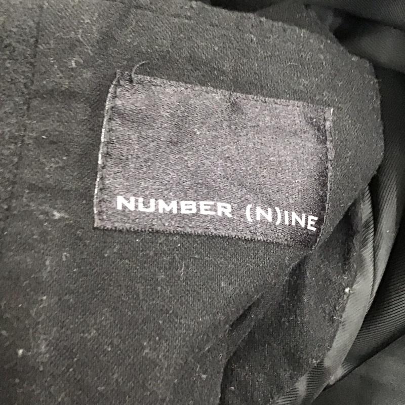 ナンバーナイン NUMBER (N)INE ジャケット、上着 ジャケット、ブレザー ジップアップジャケット アウター 古着 4 無地 黒 / ブラック /  メンズ USED 古着 中古 10125810