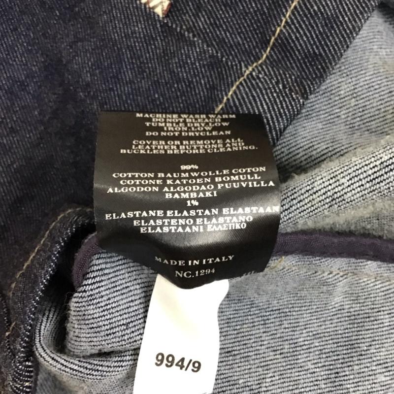 バーバリーロンドン Burberry London ジャケット、上着 ジャケット、ブレザー デニム イタリア製 UK10 USA8 無地 インディゴ / インディゴ /  レディース USED 古着 中古 10125819
