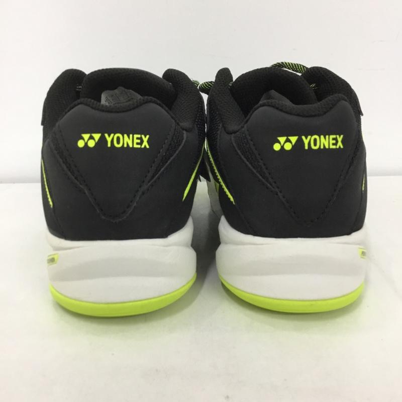 ヨネックス YONEX カジュアルシューズ カジュアルシューズ SHT107D パワークッション POWER CUSHION 107D テニス 25.0cm 無地 黒 / ブラック / X 黄 / イエロー /  メンズ USED 古着 中古 10125873
