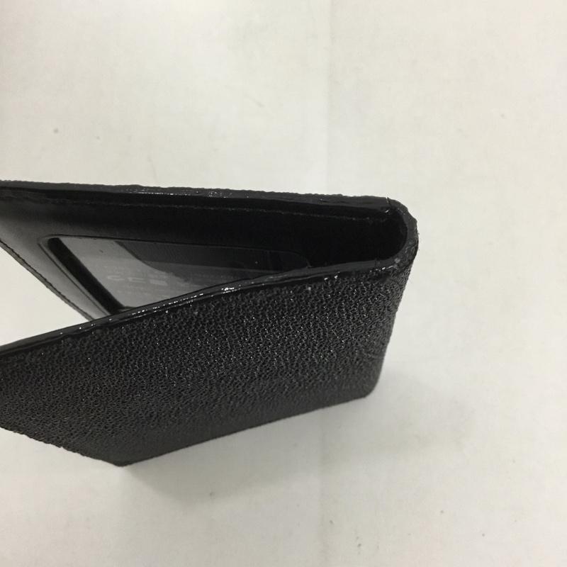 ギラロッシュ GUYLAROCHE カードケース 定期入れ エイ革 カードケース パスケース 無地 黒 / ブラック /  メンズ USED 古着 中古 10125906