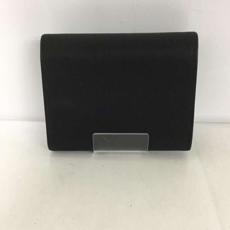 プラダ PRADA 財布 コンパクト財布 1M0170 3つ折り財布 箱有 ロゴ、文字 黒 / ブラック /  レディース USED 古着 中古 10125909