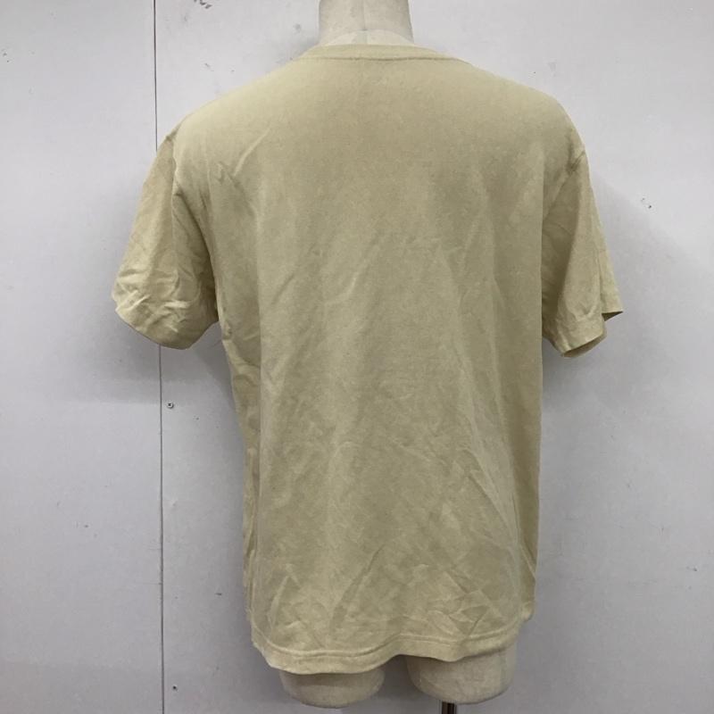 モンベル mont-bell Tシャツ 半袖 2104801 KAMICOT 半袖カットソー クルーネックカットソー L 無地 ベージュ / ベージュ /  メンズ USED 古着 中古 10125921