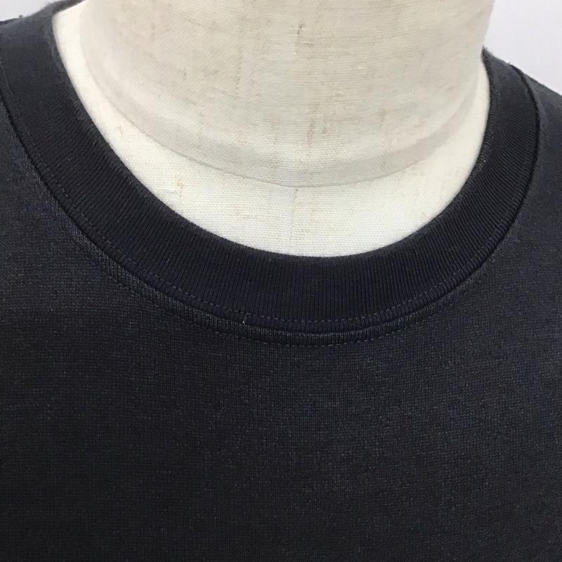 モンベル mont-bell Tシャツ 半袖 2104801 KAMICOT 半袖カットソー クルーネックカットソー L ロゴ、文字 黒 / ブラック /  メンズ USED 古着 中古 10125924