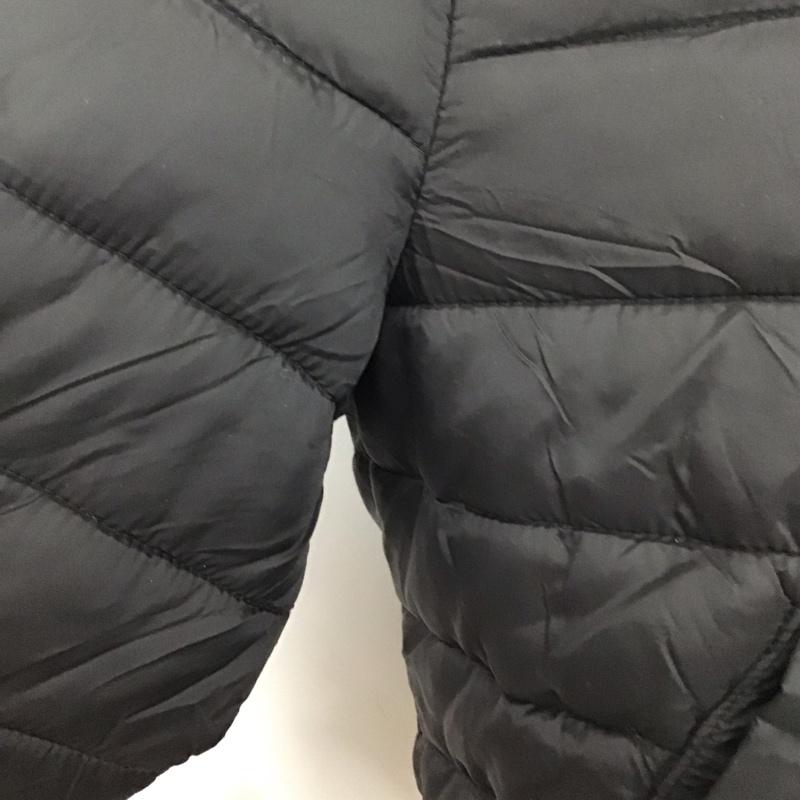 ザラ ZARA ジャケット、上着 ダウンジャケット パーカージャケット ダウン アウター L 無地 黒 / ブラック /  レディース USED 古着 中古 10125947