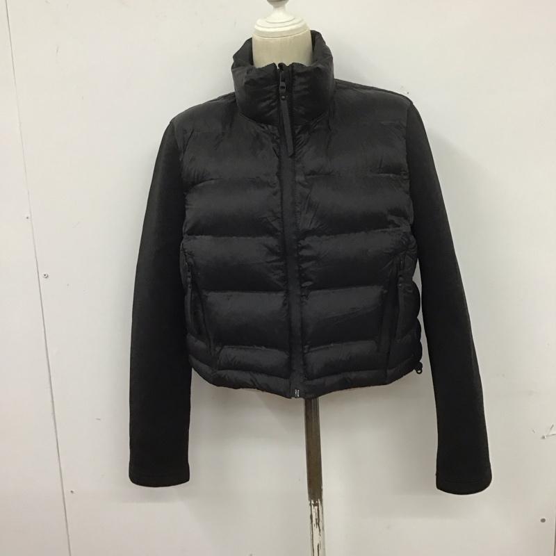 ザラ ZARA ジャケット、上着 ジャケット、ブレザー ダウンジャケット アウター ジップアップジャケット S 無地 黒 / ブラック /  レディース USED 古着 中古 10125949