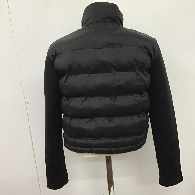 ザラ ZARA ジャケット、上着 ジャケット、ブレザー ダウンジャケット アウター ジップアップジャケット S 無地 黒 / ブラック /  レディース USED 古着 中古 10125949