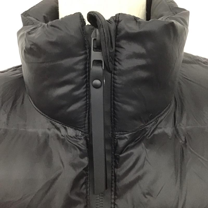 ザラ ZARA ジャケット、上着 ジャケット、ブレザー ダウンジャケット アウター ジップアップジャケット S 無地 黒 / ブラック /  レディース USED 古着 中古 10125949