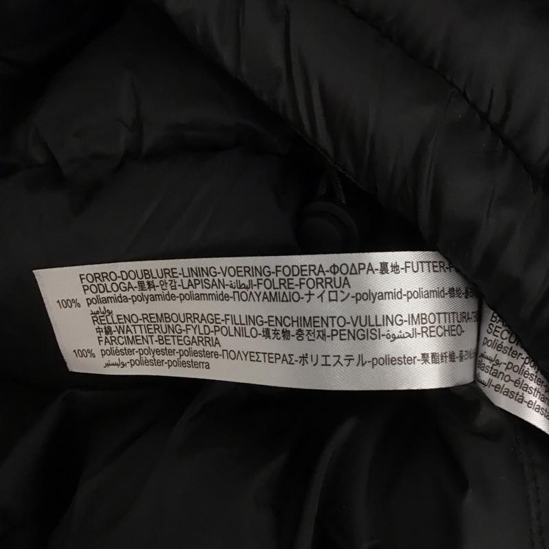 ザラ ZARA ジャケット、上着 ジャケット、ブレザー ダウンジャケット アウター ジップアップジャケット S 無地 黒 / ブラック /  レディース USED 古着 中古 10125949