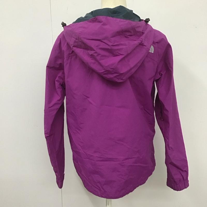 ザノースフェイス THE NORTH FACE ジャケット、上着 ジャケット、ブレザー npw61240 ナイロンジャケット パーカージャケット ジップアップジャケット L ロゴ、文字 紫 / パープル /  レディース USED 古着 中古 10125952