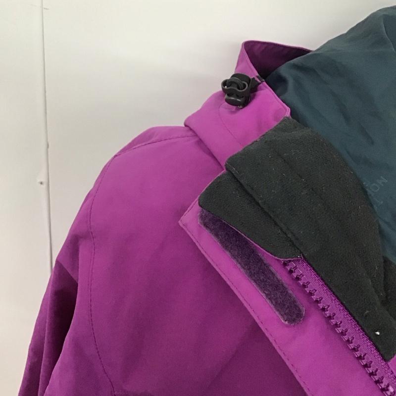 ザノースフェイス THE NORTH FACE ジャケット、上着 ジャケット、ブレザー npw61240 ナイロンジャケット パーカージャケット ジップアップジャケット L ロゴ、文字 紫 / パープル /  レディース USED 古着 中古 10125952