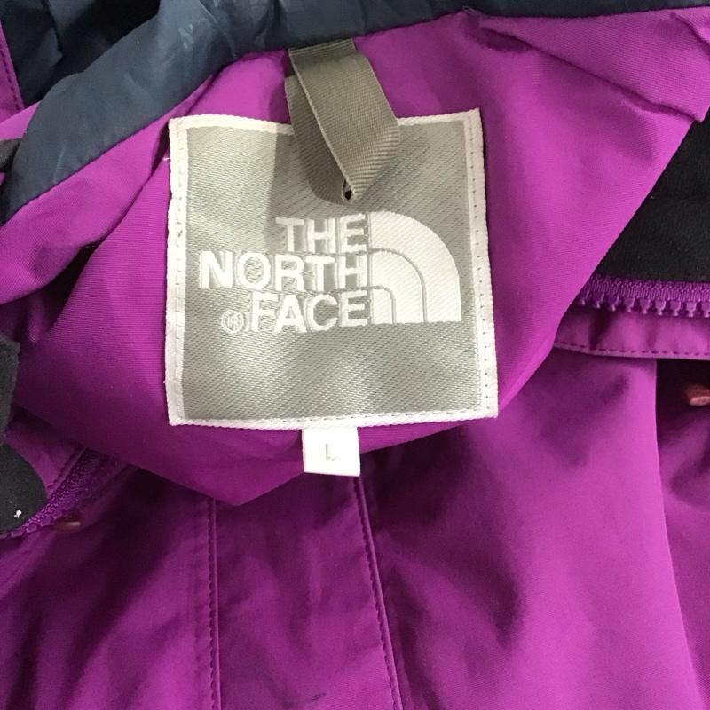 ザノースフェイス THE NORTH FACE ジャケット、上着 ジャケット、ブレザー npw61240 ナイロンジャケット パーカージャケット ジップアップジャケット L ロゴ、文字 紫 / パープル /  レディース USED 古着 中古 10125952