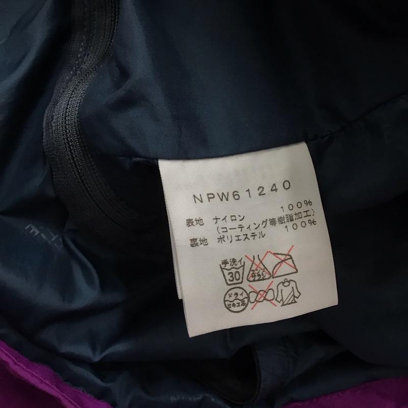 ザノースフェイス THE NORTH FACE ジャケット、上着 ジャケット、ブレザー npw61240 ナイロンジャケット パーカージャケット ジップアップジャケット L ロゴ、文字 紫 / パープル /  レディース USED 古着 中古 10125952